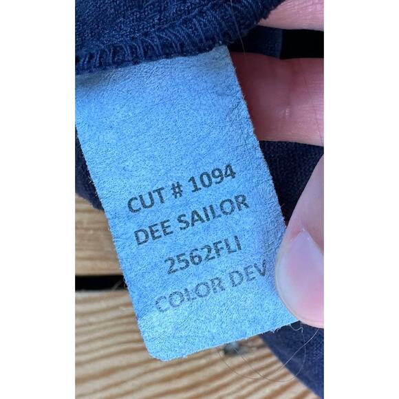 NWT L’Agence Dee Sailor Dress Pants Size 25 Women’s Navy - Picture 5 of 10